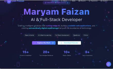 Interactive Portfolio